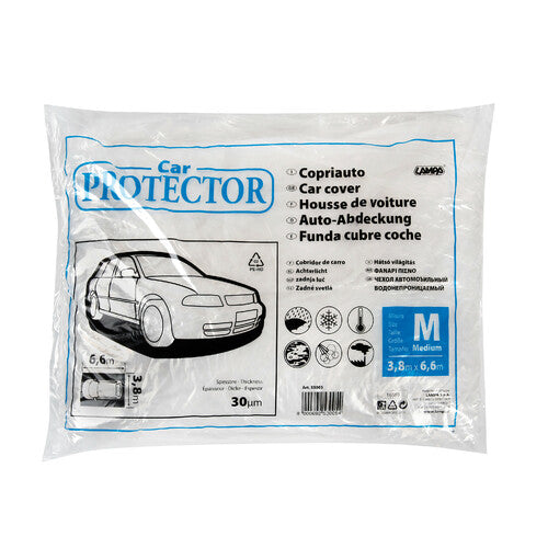 Protección de cubierta de coche Lampa PE - M - 6,6x3,8 m 53005