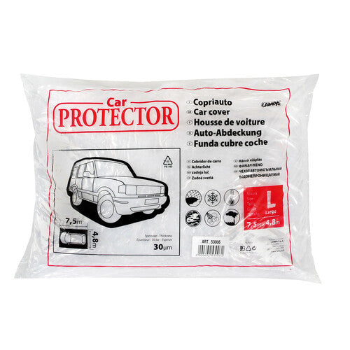 Funda protectora para coche Lampa PE - L - 7,5 x 4,8 m 53006