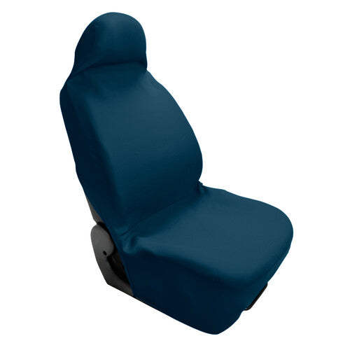 Funda elástica para asiento delantero Lampa Quick Cover, color azul 53232