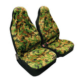 Camouflage Lamp, pair of front seat covers