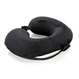 Lampa Memory-Wrap Reise-Nackenkissen aus Memory-Schaum - Schwarz 54164