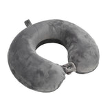 Almohada cervical de viaje de espuma viscoelástica Lampa Memory-Wrap - Gris 54165