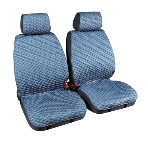 Lampa Cover-Tech Fabric, Paar Vordersitzbezüge aus technischem Gewebe - Hellblau/Beige 54530