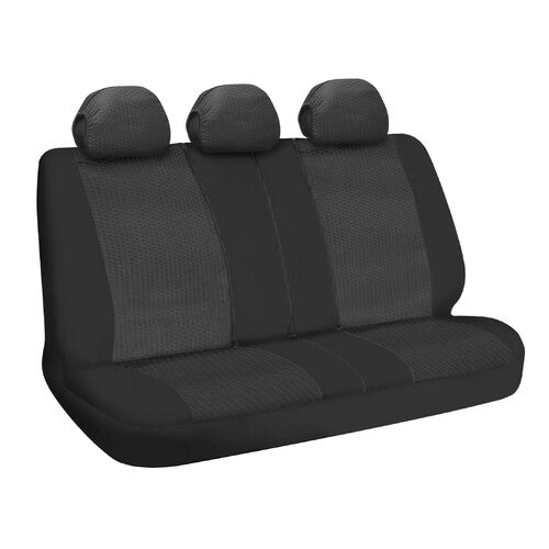 Lampa Duka Rear-Fit, funda para asiento trasero en tejido elástico jacquard y poliéster - Negro 55025