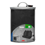 Faro trasero Duka, funda para asiento trasero en tejido jacquard elástico y poliéster - Gris 55026