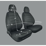 Lampa Travel Easy Fit, fundas universales para asientos de autocaravana 55041