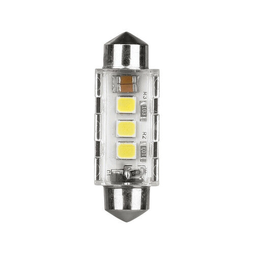 Pilot 12/24V Pro-User Series - 12,5x36 mm - SV8,5-8 - 1 pz - Scatola - Bianco - Doppia polarità - Resistenza incorporata