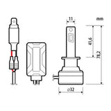 Piloto 12/24V Halo Led Serie Júpiter Quick-Fit - (H1) - 55W - P14,5s - 1 ud - Caja