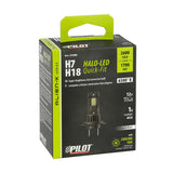 Pilot 12V Halo Led Alien-X Series Quick-Fit - (H7-H18) - 22W - PX26d / PY26d-1 - 1 pz - Scatola