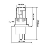Piloto Halo Led Alien Serie 12V Quick-Fit (H4) - 25W - P43t - 1 ud - Caja