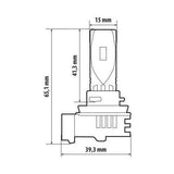 Pilot 12V Halo Led Alien Series Quick-Fit - (H8) - 35W - PGJ19-1 - 1 pz - Scatola