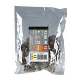 Pilot 24/32V Led series - 10 SMD x 1 chip - (P21W) - BA15s - 20 pz - Busta - Arancio - Doppia polarità - Resistenza incorporata