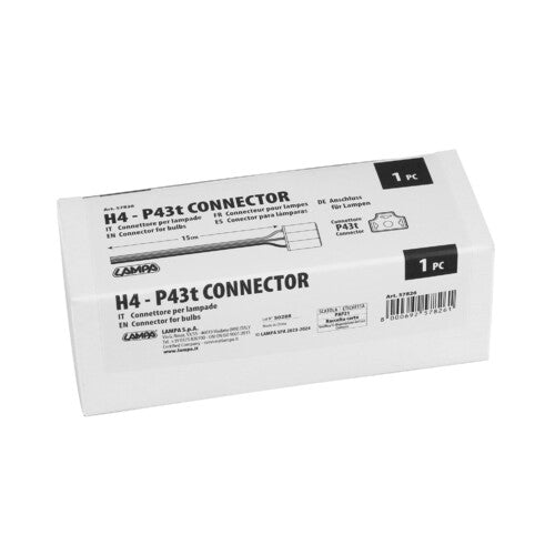 Lampenanschluss für Lampen - H4 - P43t 57826