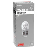 Lampa 12V Lampada con zoccolo vetro - W21/5W - 21/5W - W3x16q - 10 pz - Scatola 58095