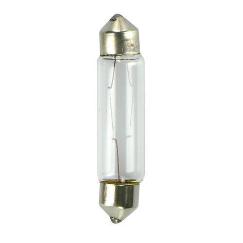 Lampa 12V Lampada siluro - 11x44 mm - 10W - SV8,5-8 - 2 pz - D/Blister 58116