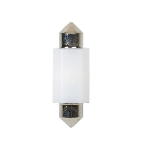 Pilot 9-32V Mega-Led 3 3 SMD x1 chip C5W-C10W 12x36mm SV8,5-8 1pz Bianco res inc