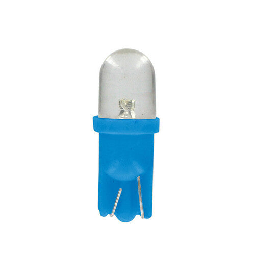 Pilot 12V Colour-Led, 1 Led lamp - (T10) - W2.1x9.5d - 2 pcs - Box - Blue