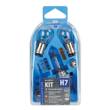 8-piece replacement lamp kit, halogen H7 - 12V