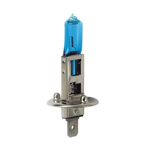 Pilot 12V Blu-Xe Halogenlampe - H1 - 100W - P14.5s - 2 Stück - Kunststoffbox.