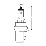 Lampa 12V Lampada alogena - HB1 9004 - 65/45W - P29t - 1 pz - D/Blister 58270