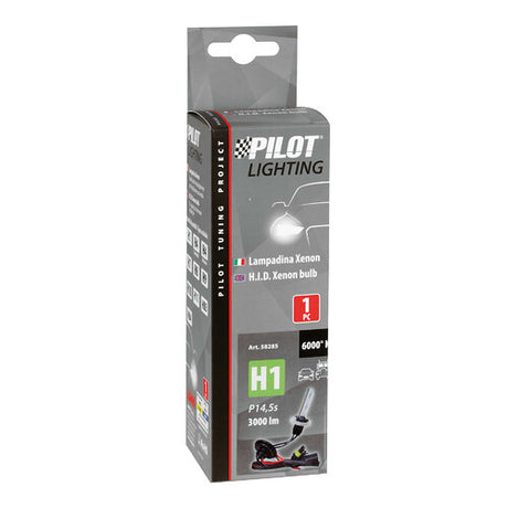 Pilot 12/24V Lampadina HID Xenon 6.000K - H1 - 1 pz - Scatola