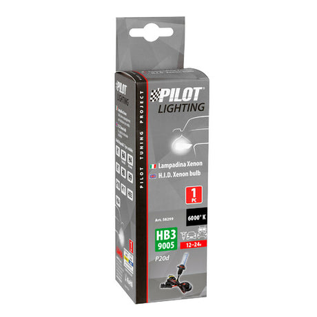 Pilot 12/24V Lampadina HID Xenon 6.000K - HB3 9005 - 1 pz - Scatola