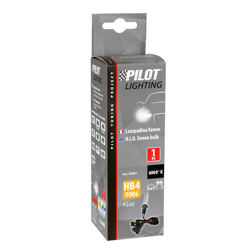 Pilot 12/24V Lampadina HID Xenon 6.000K - HB4 9006 - 1 pz - Scatola