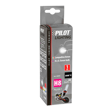 Pilot 12/24V Lampadina HID Xenon 8.000K - H8 - 1 pz - Scatola