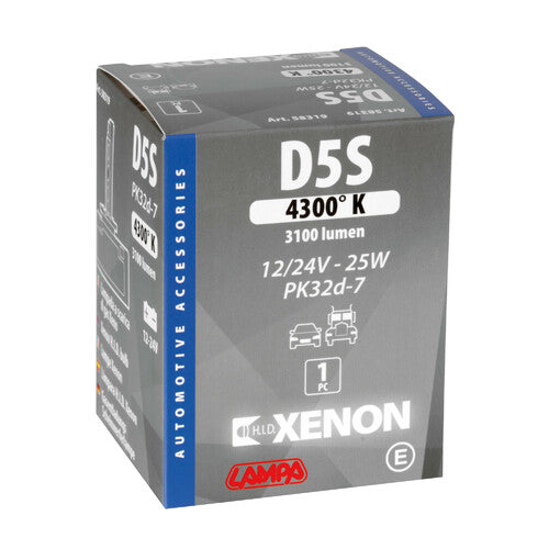Lampa Lampada HID Xenon 4.300K - D5S - 25W - PK32d-7 - 1 pz - Scatola 58319