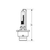 HID-Xenonlampe 4.300K - D4R - 35W - P32d-6 - 1 Stück - Verpackung 58324