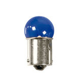 Pilot 12V Blue Dyed Glass, Lampada sferica (R5W) 5W BA15s 2 pz D/Blister
