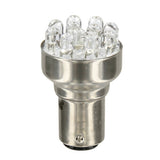 Lámpara piloto multiled de 12 V, 11 leds (P21/5 W), BAY15d, 1 unidad, caja, color rojo