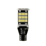 Piloto 12-18V Led serie 45 Led SMD T15 W2,1x9,5d 2 uds Blanco