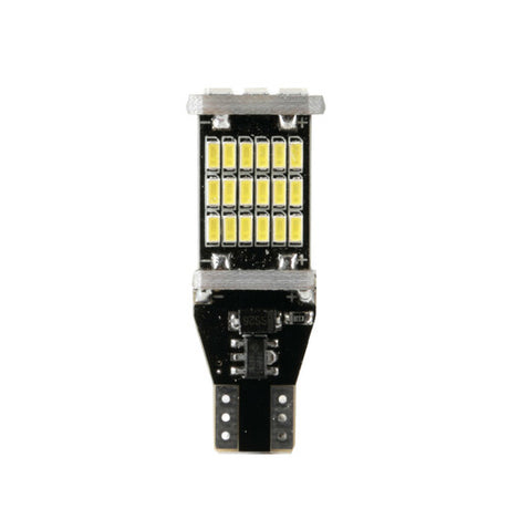 Pilot 12-18V Led series 45 Led SMD T15 W2,1x9,5d 2 pz Bianco