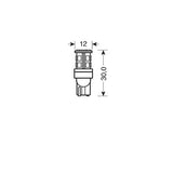 Pilot 9-30V Led series 15 Led SMD T10 W2,1x9,5d 2 pz Bianco