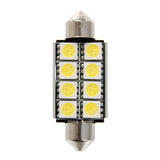 Pilot Hyper-Led 24 8 x3 chips 15x42 mm SV8,5-8 1 pz Bianco Resistenza inc