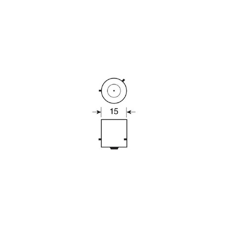 Pilot 12V Lampada Multi-Led 36 Led (PY21W) BAU15s 1 pz D/Blister Arancio