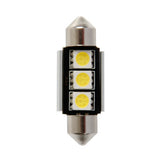 Piloto Hyper-Led 9 3 x3 chips C5W 10x36 mm SV8,5-8 1 ud Blanco Resistencia incl.