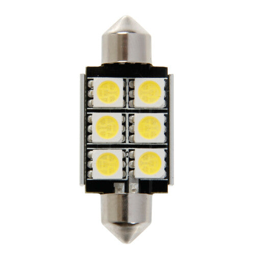 Pilot Hyper-Led 18 6 x3 chips 15x36 mm SV8,5-8 1 pz Bianco Resistenza inc