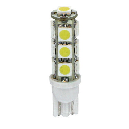 Pilot 12V Hyper-Led 39 13 SMD x 3 chips T10 W2,1x9,5d 2 pz Bianco