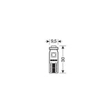 Pilot Hyper-LED 9 3 x 3 Chips T10 Trifocus W2,1x9,5d 2 Stück Weißwiderstand inkl. 8459