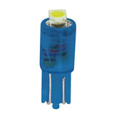 Piloto 12V Hyper-Led 2 - 1 SMD x 2 chips - (T5) - W2x4,6d - 2 uds - Caja - Azul