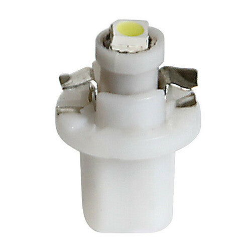 Piloto 12V Hyper-Led 2 - 1 SMD x 2 chips - B8,5d - 2 uds - Caja - Blanco