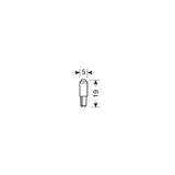 Pilot 12V Hyper-Led 2 1 SMD x 2 chips (T3) W2x4,6d 2 pz D/Blister Blu