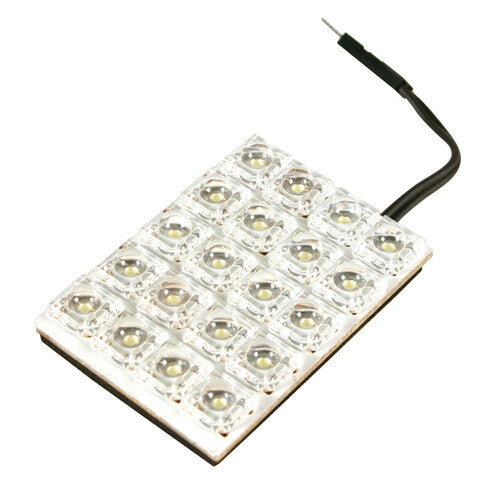 Pilot 12V Hyper-Led - Pannello 20 Led - 35x50 mm - 1 pz - D/Blister - Blu