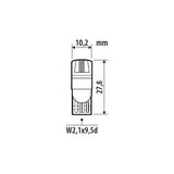 Pilot 12V Ultra-Lumen Series - (T10) - W2.1x9.5d - 2 uds - Caja - Blanco - Doble polaridad - Resistencia incorporada