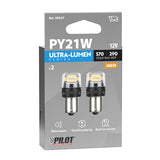 Pilot 12V Ultra-Lumen Series - (PY21W) - BAU15s - 2 pz - Scatola - Arancio - Doppia polarità - Resistenza incorporata