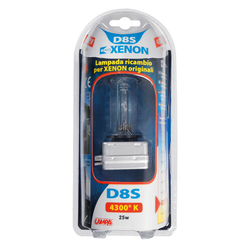 Lampa Lampada HID Xenon 4.300K - D8S - 25W - PK32d-1 - 1 pz - D/Blister