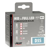 Pilot 12-24V Lampade a Led per conversione fari Xenon - (D5S) - 35W - 2 pz - Scatola