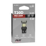 Pilot 12/24V Pro-User Series - (W21/5W) - W3x16q - 1 pz - Scatola - Bianco - Doppia polarità - Resistenza incorporata